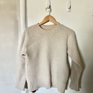 Wood Wood Off-White Knit Sweater